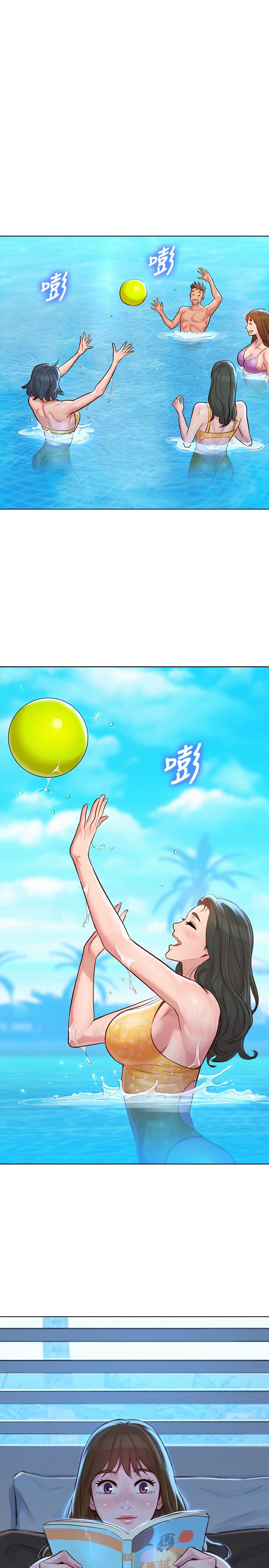 漂亮乾姊姊漫画 免费阅读 第125话-友美的泳装打扮首度公开 19.jpg